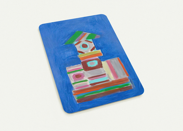 Going Up - 1978 By Betty Parsons Pack of 10 Post Cards | Betty Parsons Post Cards | A6 (10.5 x 14.8 cm) - 4.1 x 5.8 inches