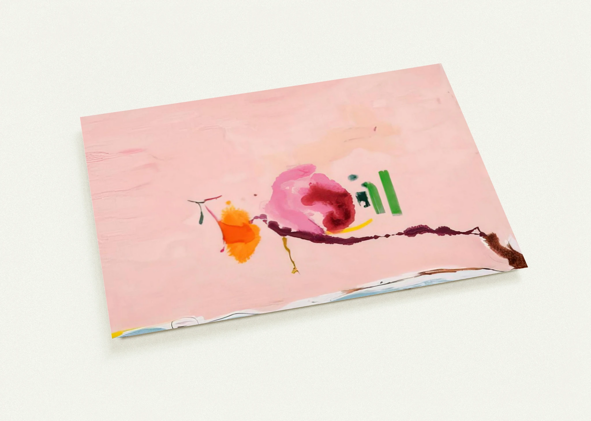 Flirt - 1995 By Helen Frankenthaler Pack of 10 Post Cards | Helen Frankenthaler Post Cards | A6 (10.5 x 14.8 cm) - 4.1 x 5.8 inches