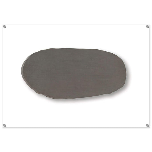 GRAUE SCHEIBE 1970 - BLINKY PALERMO Acrylic Print - 70x100 cm / 28x40″ inches