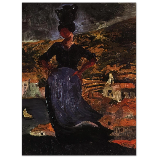Salvador Dali - PORTRAIT OF HORTENSIA Fine Art Poster - Default Title