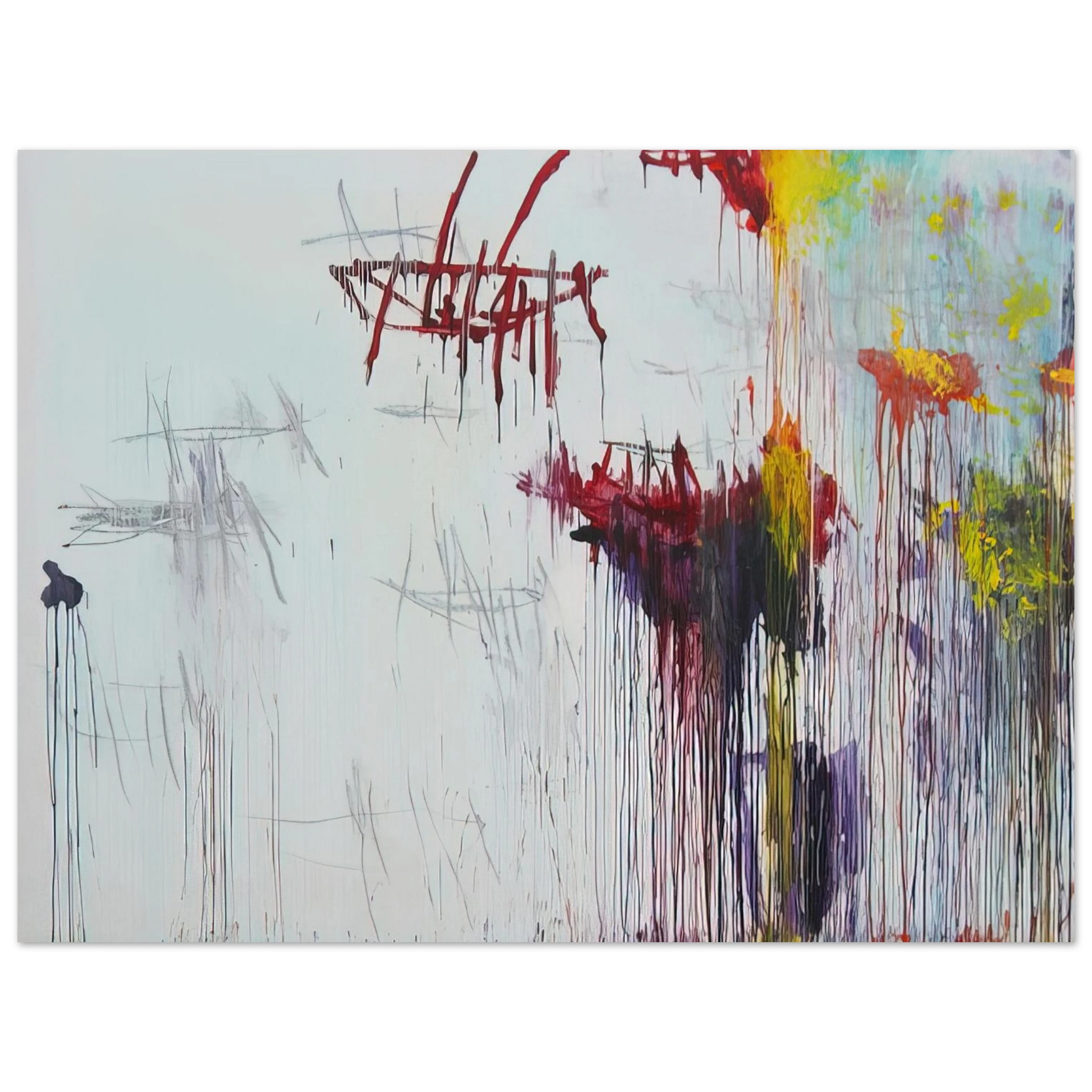 Cy Twombly - Lepanto, Part VI Fine Art Poster - Default Title