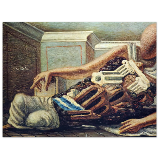 Giorgio de Chirico - ARCHAEOLOGIST Fine Art Poster - Default Title