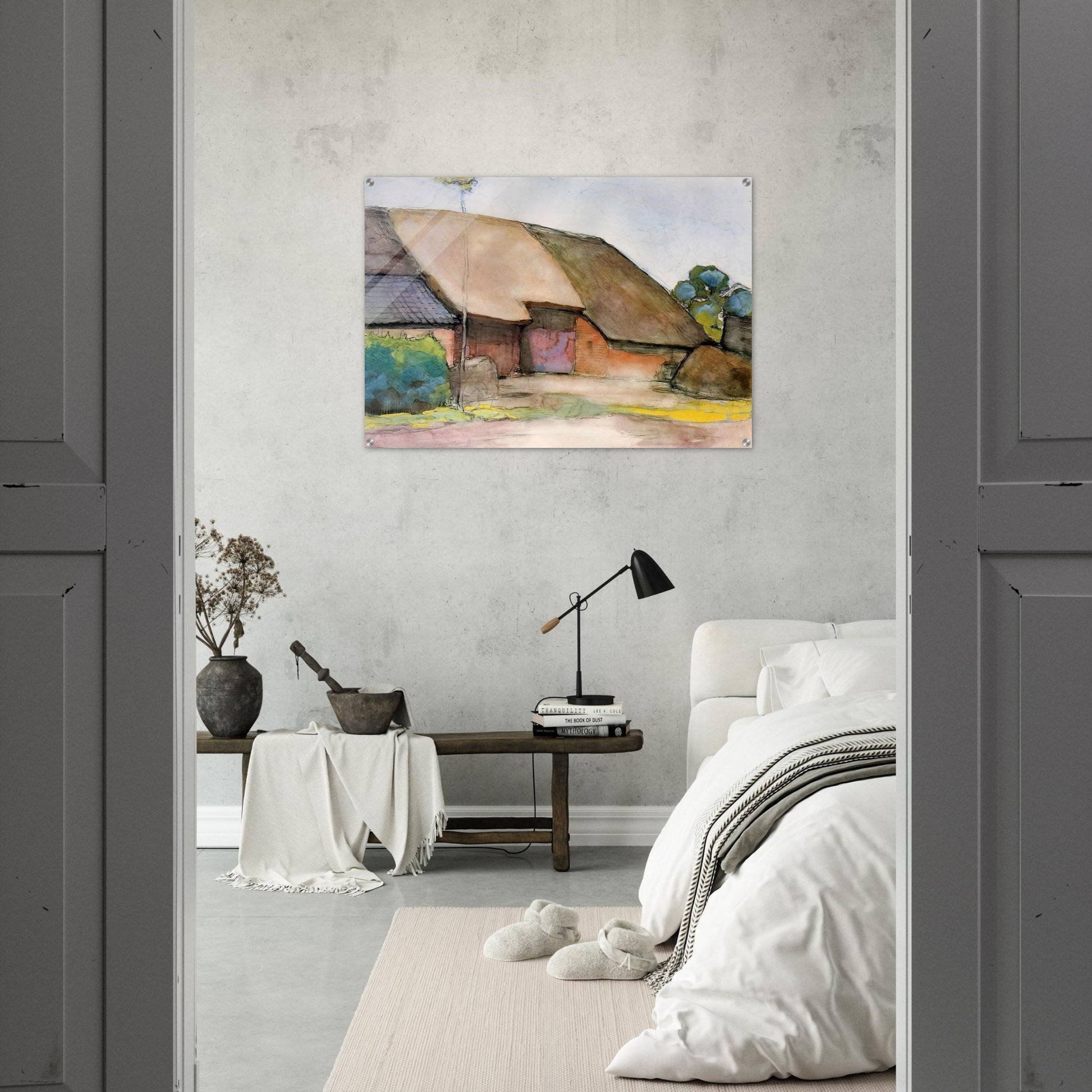 Farm Sun - Piet Mondrian Acrylic Print - 70x100 cm / 28x40″ inches