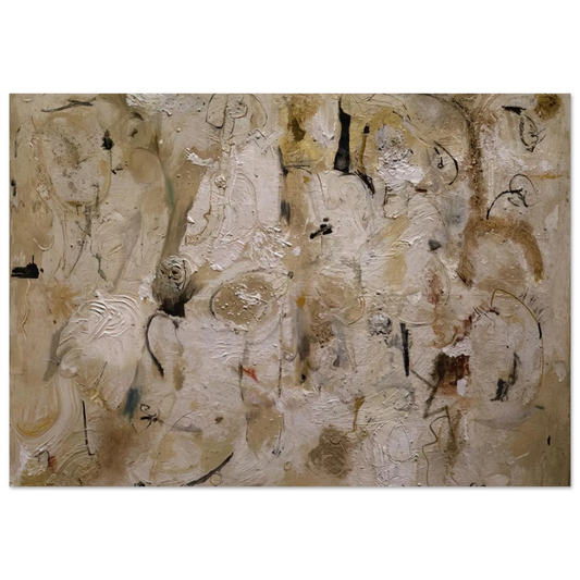 Helen Frankenthaler - Painted on 21st Street - 1951 Wall art - 13x18 cm / 5x7 inches - Fine Art Poster - -