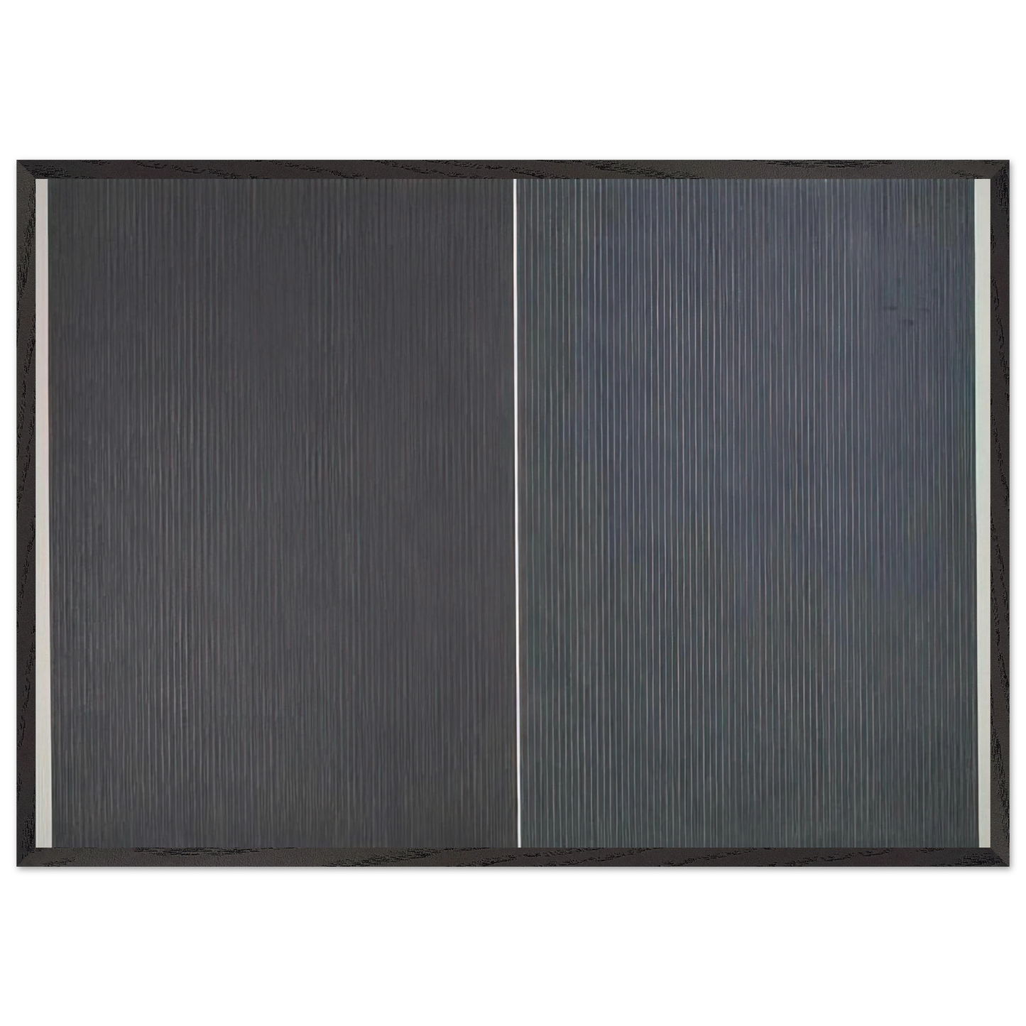 Hummingbird - 1978 - Gene Davis Framed Art Print – Black Wooden Frame - Default Title - -Framed Art Print