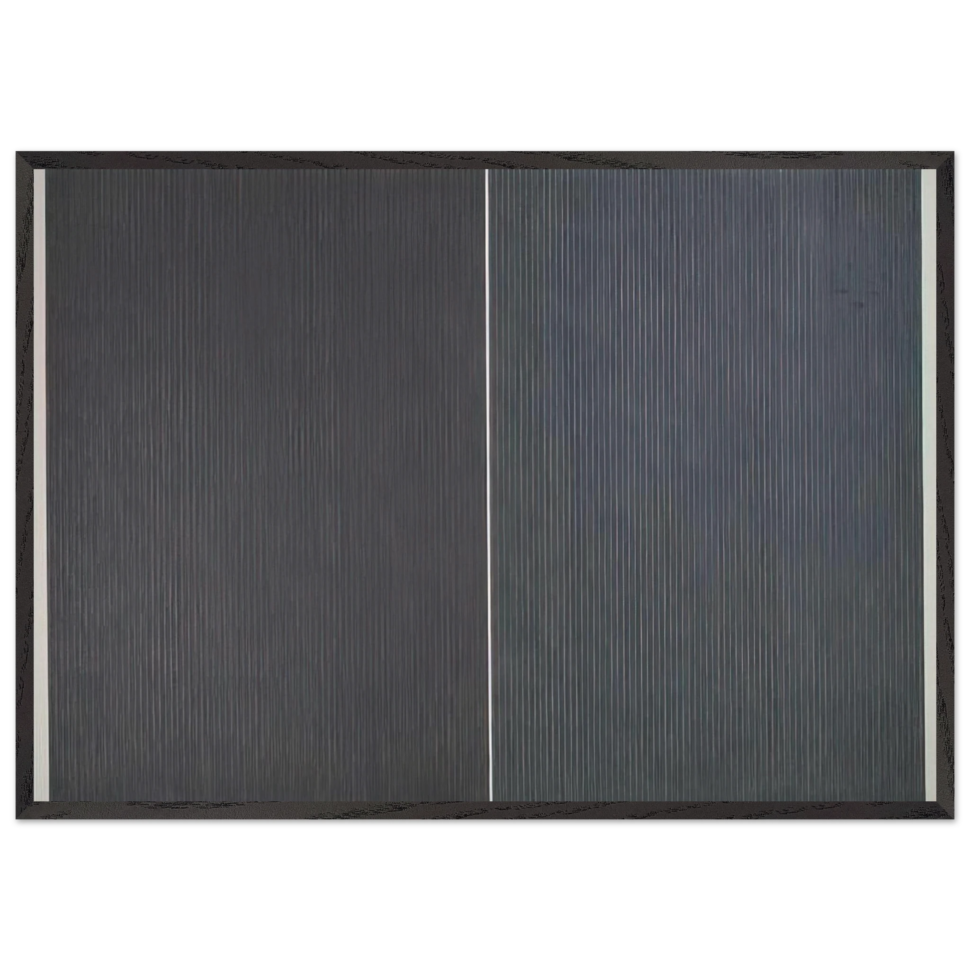 Hummingbird - 1978 - Gene Davis Framed Art Print – Black Wooden Frame - Default Title - -Framed Art Print