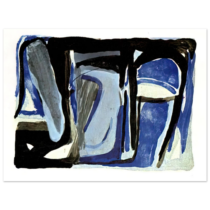 Bram van Velde - Souvenir Duthuit - 1975  75x100 cm / 30x40inches Fine Art Poster
