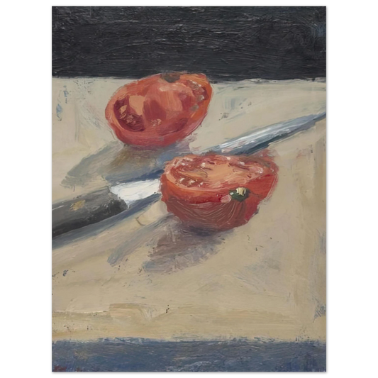 Richard Diebenkorn - Knife  Tomato I Fine Art Poster - Default Title