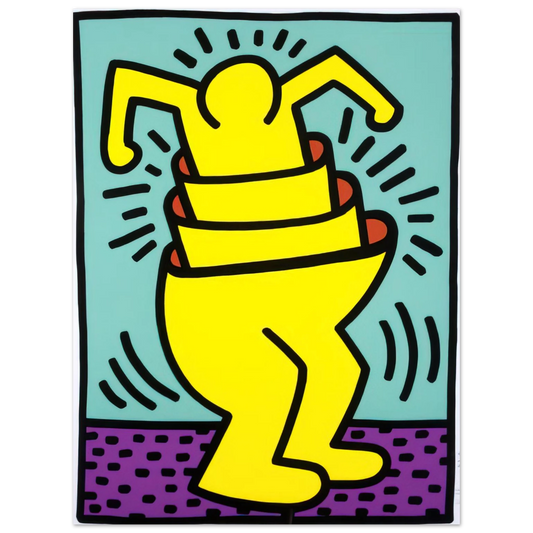 Keith Haring - UNTITLED 1989 Fine Art Poster - Default Title