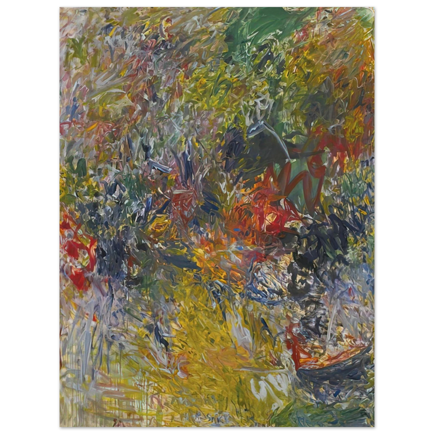 Milton Resnick - ROSELAND 1959 Fine Art Poster - Default Title