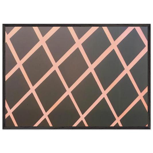 Flamingo - 1970 - Jeremy Moon Framed Art Print – Black Wooden Frame - Default Title - -Framed Art Print