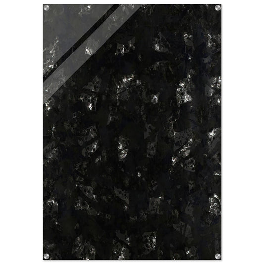 Indigo Wood - Sam Francis Acrylic Print - 70x100 cm / 28x40″ inches