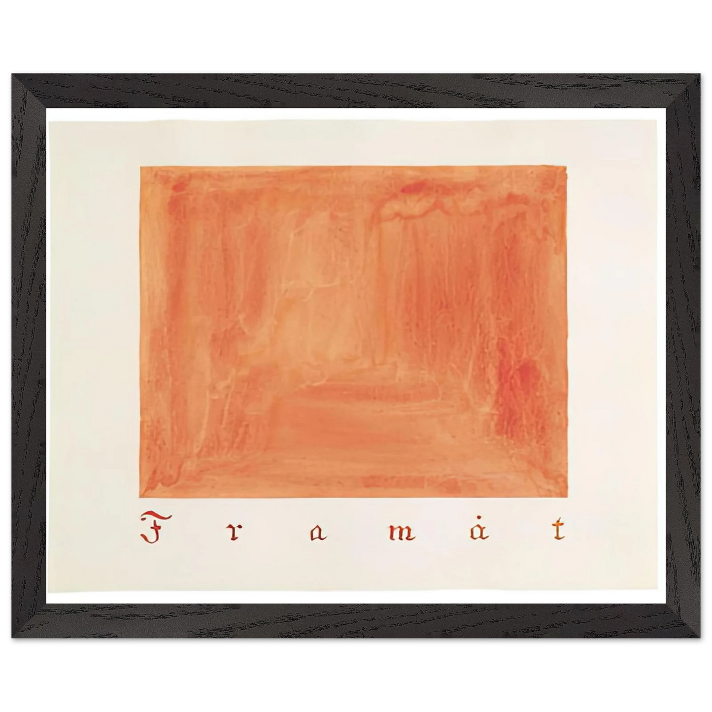 Hilma af Klint - FORWARDS PARCIFAL SERIES GROUP 2 SECTION 4 THE CONVOLUTE OF THE PHYSICAL PLANE 1916 Wall art - 13x18 cm / 5x7 Inches - Premium Wooden Framed Poster With Fine Art Paper - Wood frame