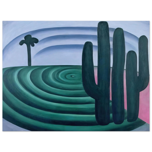 Tarsila do Amaral - Distance Fine Art Poster - Default Title