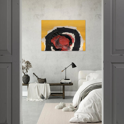 UNTITLED 1964 - Luis Feito Brushed Aluminum Print - 70x100 cm / 28x40 inches | Luis Feito Aluminum Print | Luis Feito Prints