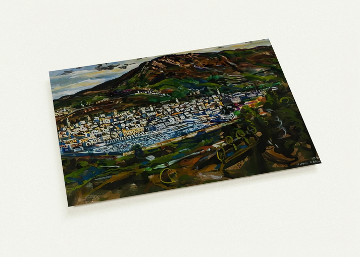 FEZ MOROCCO 1960 By Ivan Albright Pack of 10 Post Cards | Ivan Albright Post Cards | A6 (10.5 x 14.8 cm) - 4.1 x 5.8 inches