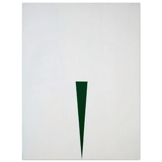 Carmen Herrera - Blanco y Verde - 1966 Fine Art Poster - Default Title
