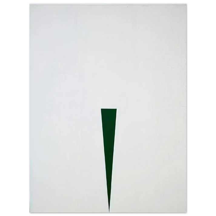 Carmen Herrera - Blanco y Verde - 1966  75x100 cm / 30x40inches Fine Art Poster