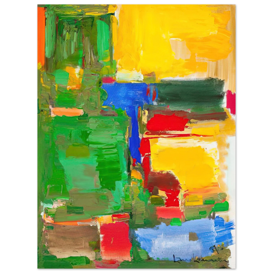 Hans Hofmann - Dew and Dusk Fine Art Poster - Default Title