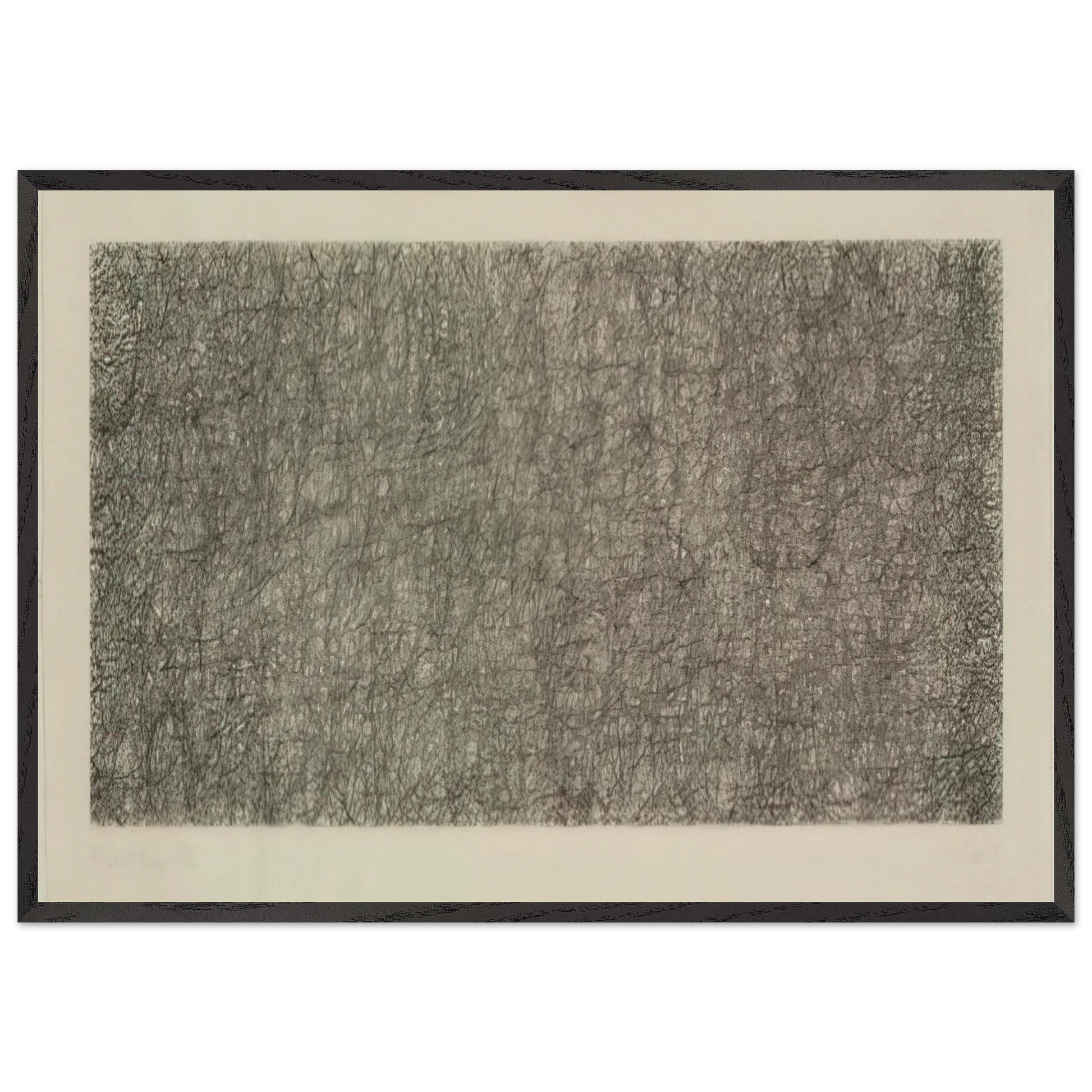 R3 - 1983 - John Cage Framed Art Print – Black Wooden Frame - Default Title - -Framed Art Print