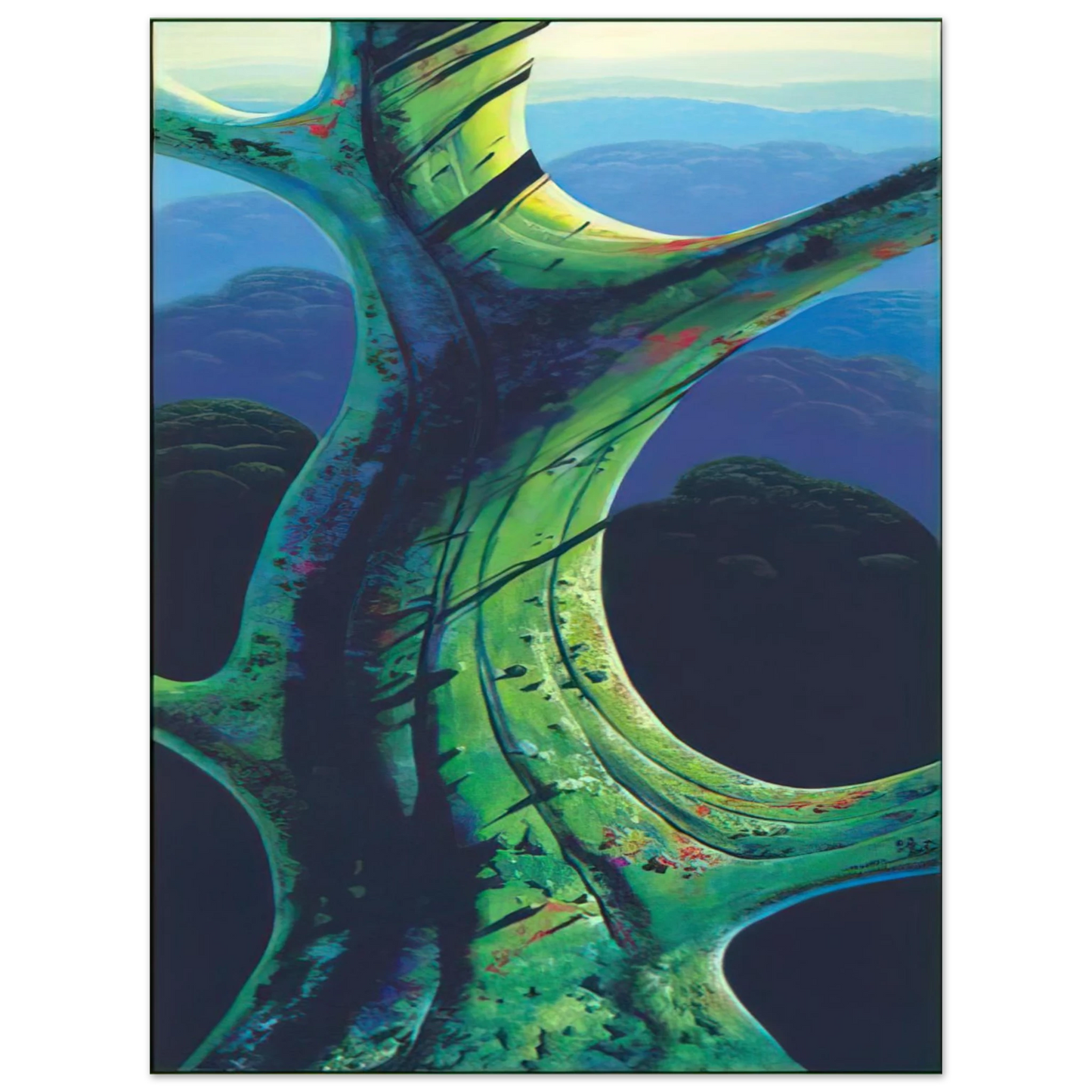 Eyvind Earle - Sky Reach Fine Art Poster - Default Title