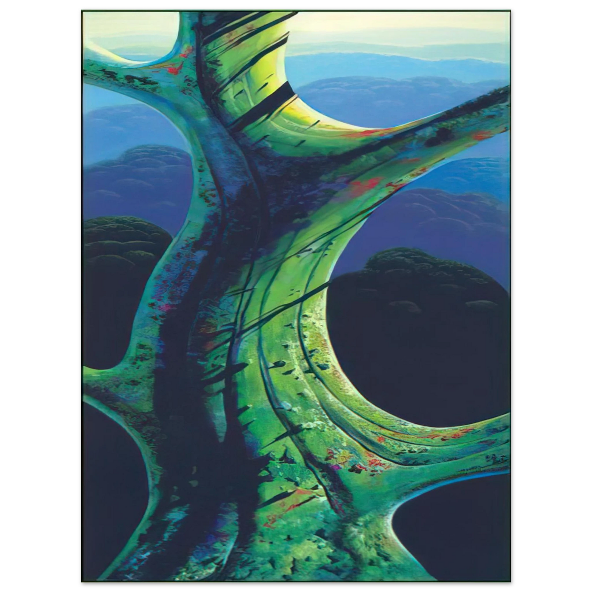 Eyvind Earle - Sky Reach Fine Art Poster - Default Title