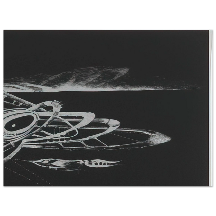 Lee Bontecou - UNTITLED FROM THE NEW YORK COLLECTION FOR STOCKHOLM 1973  75x100 cm / 30x40inches Fine Art Poster