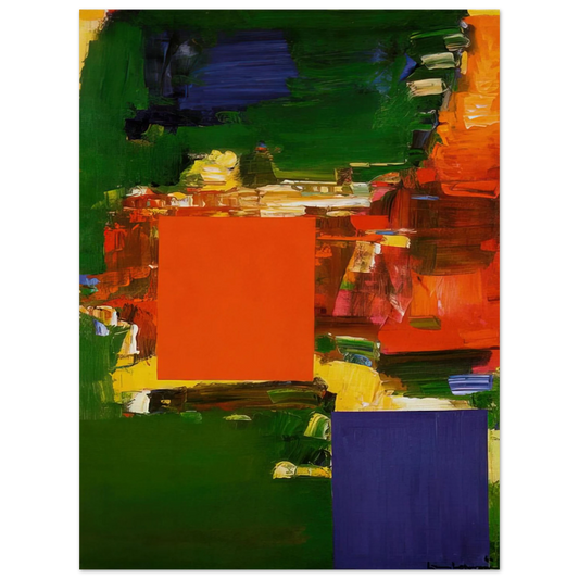 Hans Hofmann - Olive Grove Fine Art Poster - Default Title
