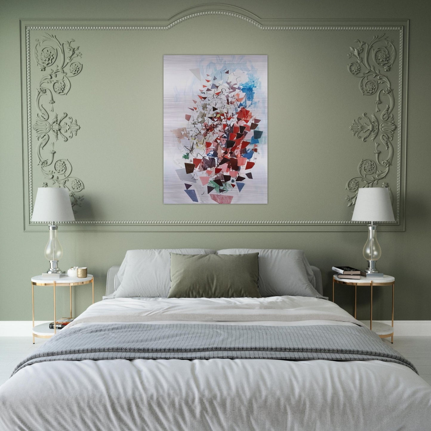 Soaring II - 1994 - Robert Goodnough Brushed Aluminum Print - 70x100 cm / 28x40 inches | Robert Goodnough Aluminum Print | Robert Goodnough Prints