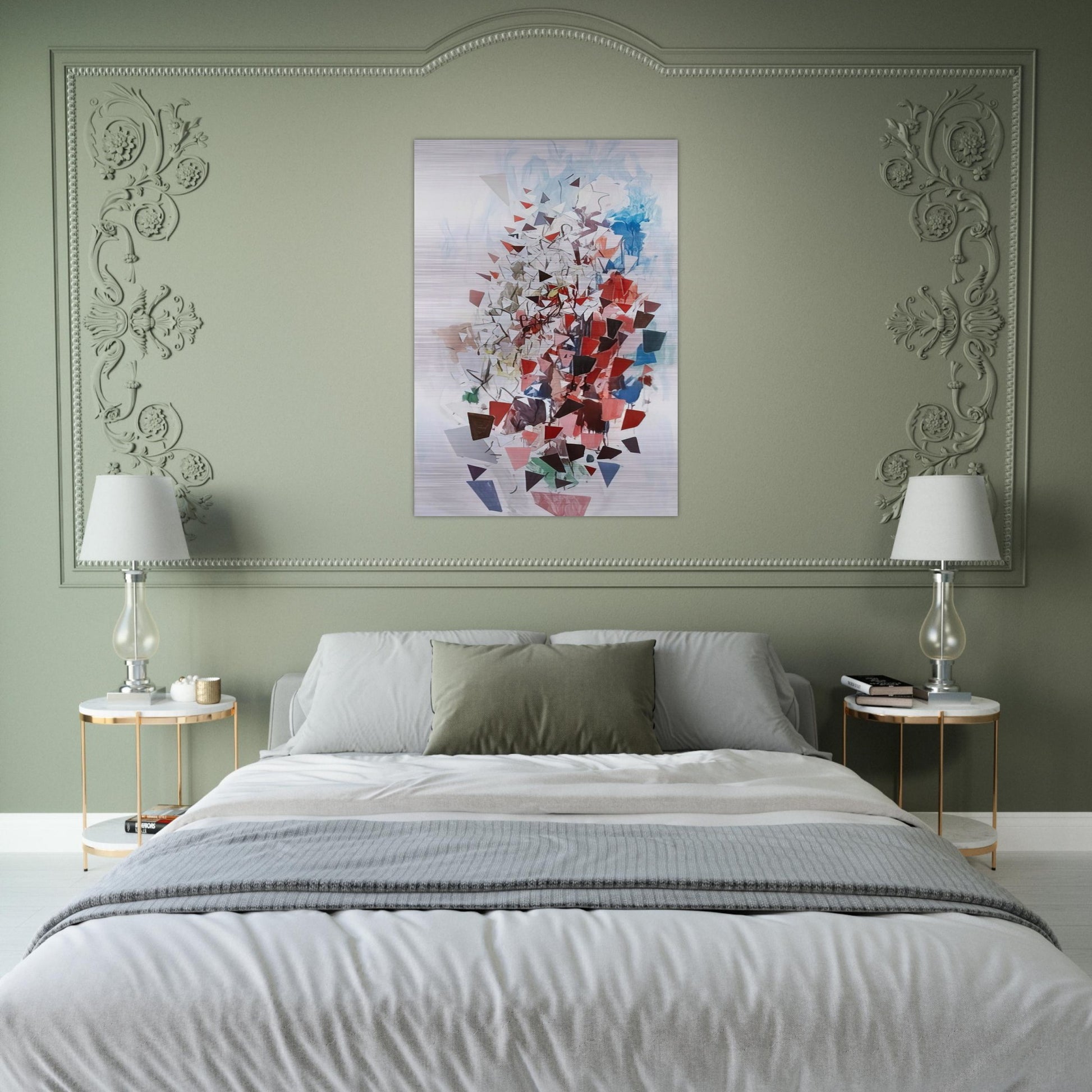 Soaring II - 1994 - Robert Goodnough Brushed Aluminum Print - 70x100 cm / 28x40 inches | Robert Goodnough Aluminum Print | Robert Goodnough Prints