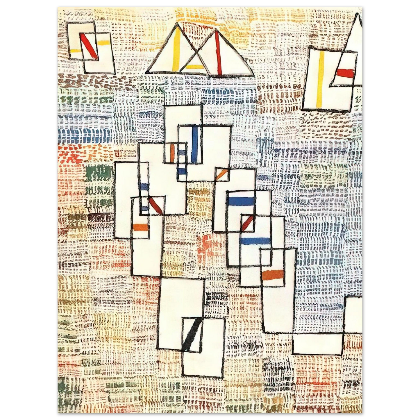 Paul Klee - COTE DE PROVENCE Fine Art Poster - Default Title