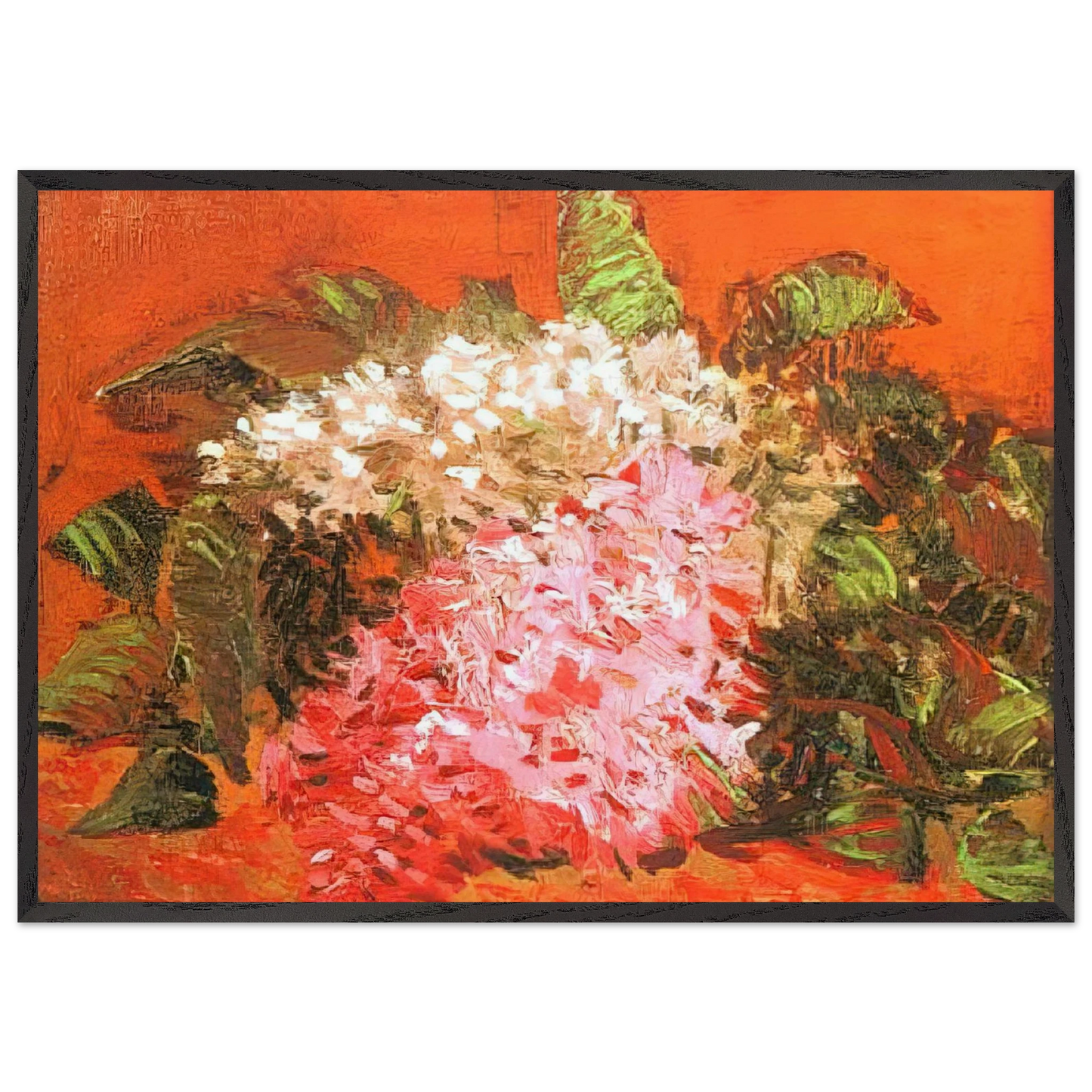 Lilacs - Vincent van Gogh Framed Art Print – Black Wooden Frame - Default Title - -Framed Art Print