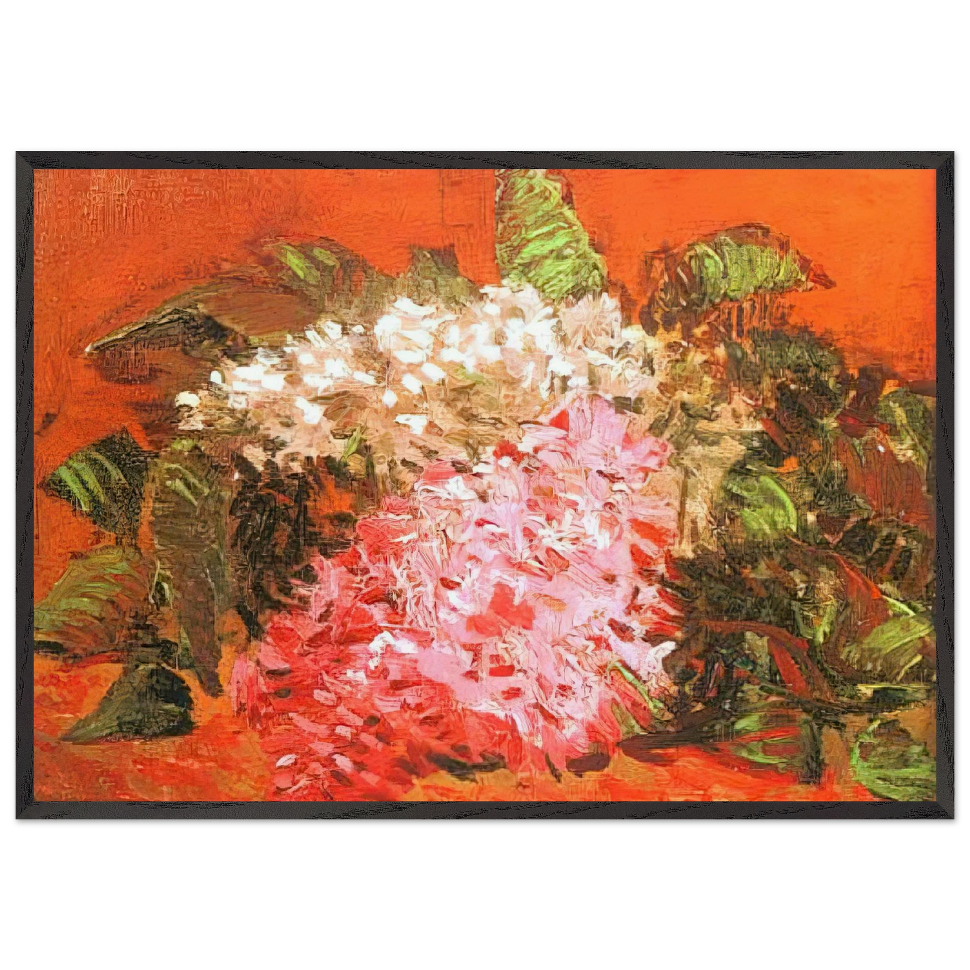 Lilacs - Vincent van Gogh Framed Art Print – Black Wooden Frame - Default Title - -Framed Art Print