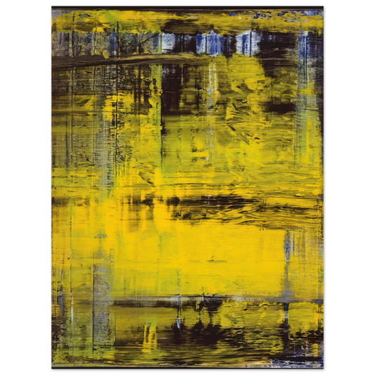 Gerhard Richter - ABSTRACT PAINTING NO 809 3 Fine Art Poster - Default Title