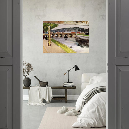 PARADE PLATANES 1917 - Henri Matisse Brushed Aluminum Print - 70x100 cm / 28x40 inches | Henri Matisse Aluminum Print | Henri Matisse Prints