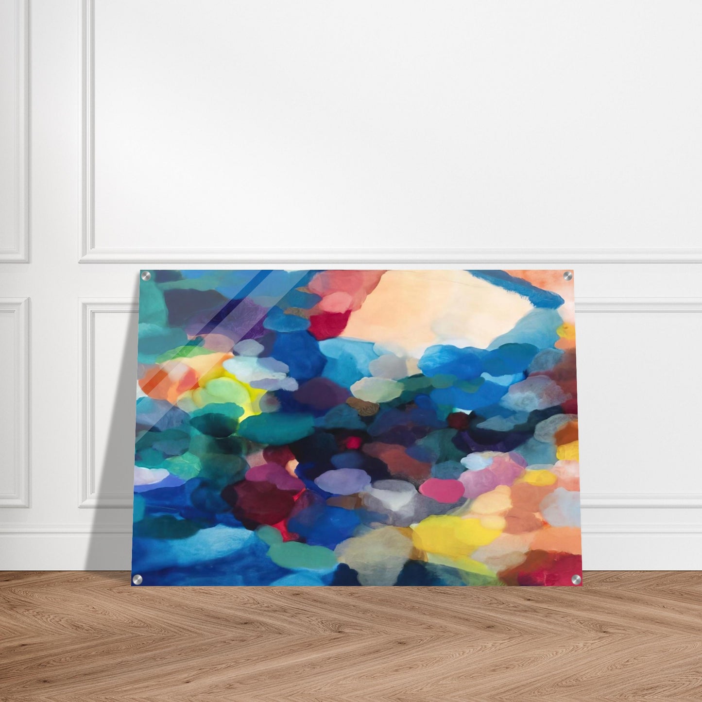 Noble Numbers - Alice Baber Acrylic Print - 70x100 cm / 28x40″ inches | Alice Baber Wall Art | Alice Baber Prints