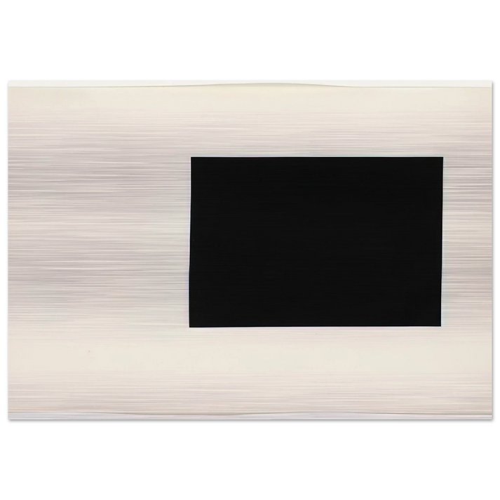 Square Form - Ellsworth Kelly Brushed Aluminum Print - 70x100 cm / 28x40 inches | Ellsworth Kelly Aluminum Print | Ellsworth Kelly Prints