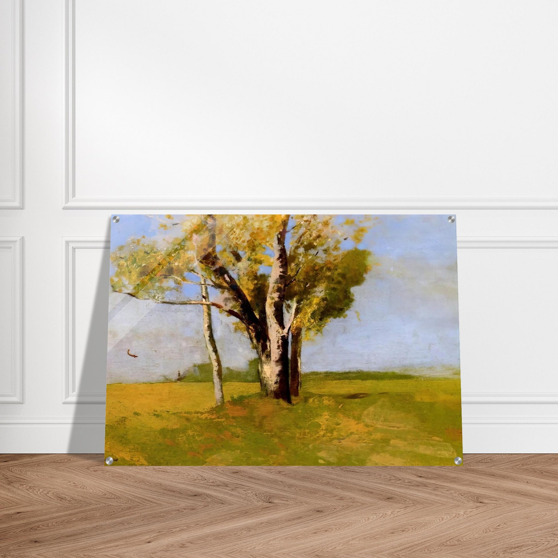 TREES - Odilon Redon Acrylic Print - 70x100 cm / 28x40″ inches | Odilon Redon Wall Art | Odilon Redon Prints