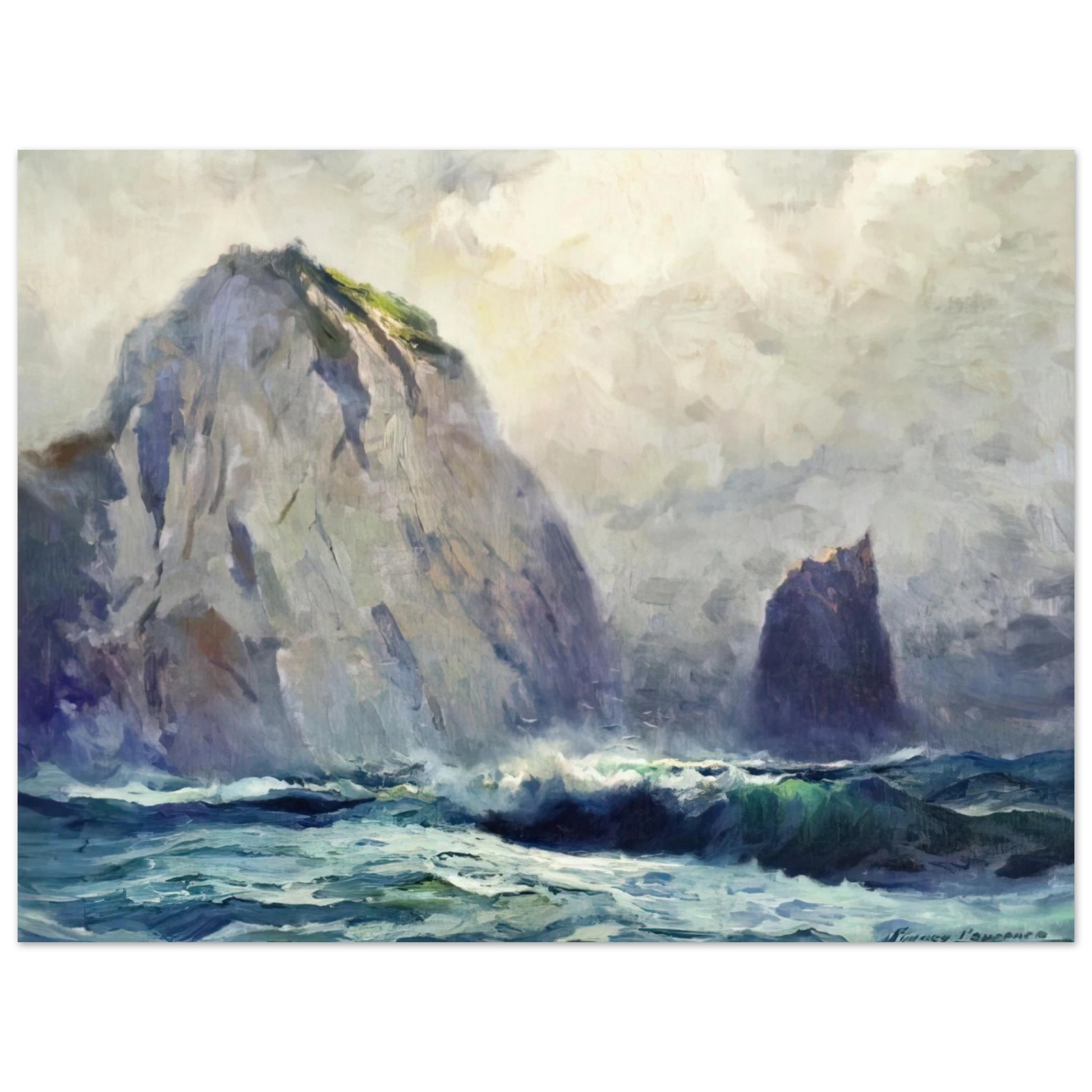 Sydney Laurence - Cape St. Elias - 1928 Fine Art Poster - Default Title