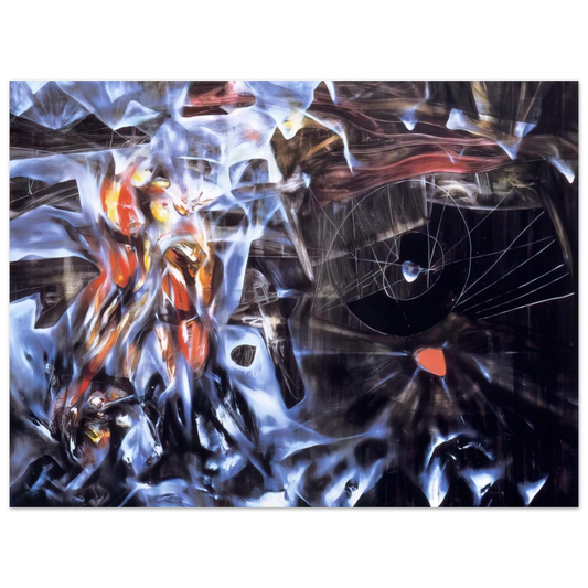 Roberto Matta - DISASTERS OF MYSTICISM Fine Art Poster - Default Title
