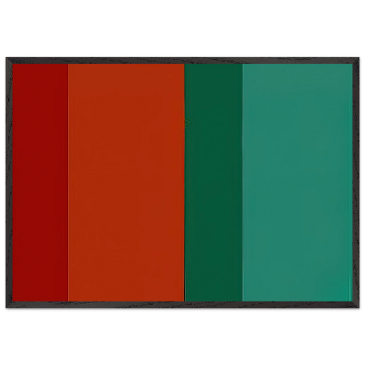 Cogitatio - 1978 - Brice Marden Framed Art Print – Black Wooden Frame - Default Title - -Framed Art Print