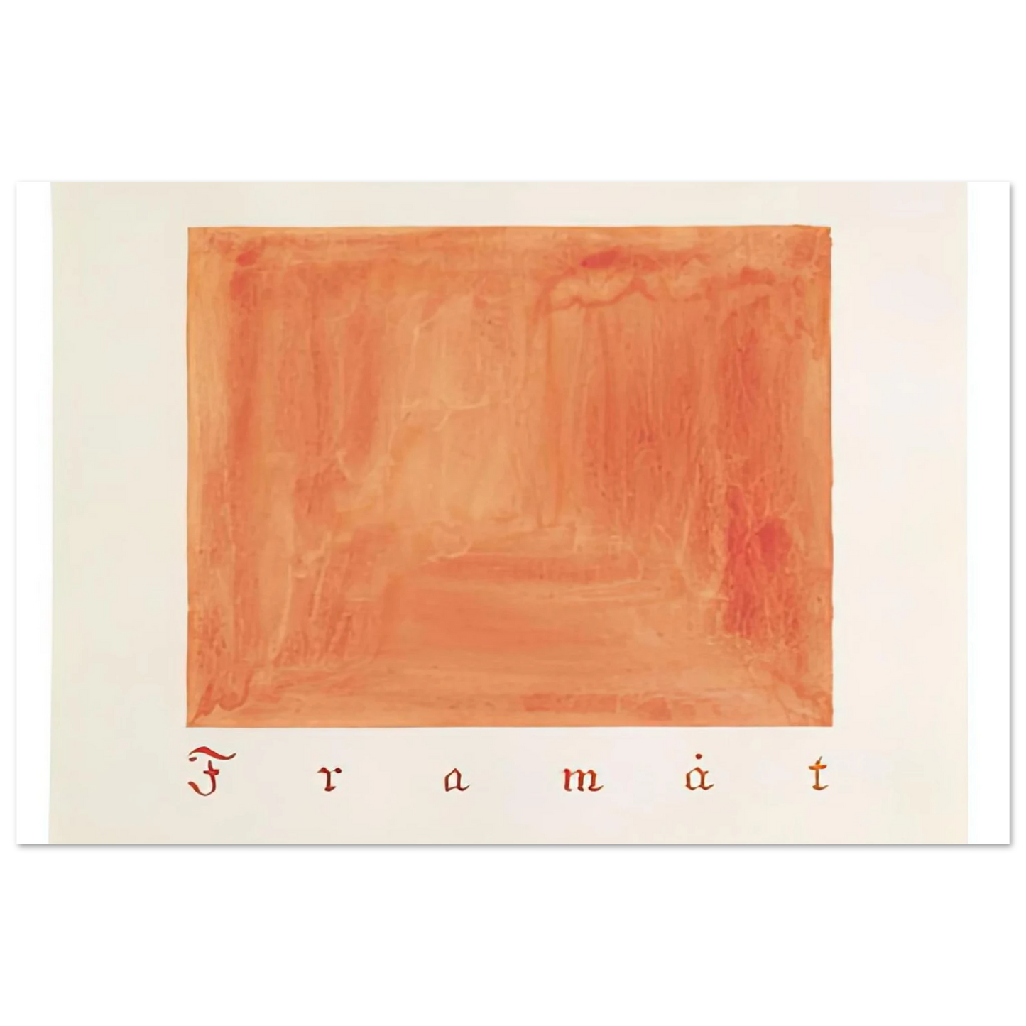 Hilma af Klint - FORWARDS PARCIFAL SERIES GROUP 2 SECTION 4 THE CONVOLUTE OF THE PHYSICAL PLANE 1916 Wall art - 60x80 cm / 24x32 Inches - Premium Wooden Framed Poster With Fine Art Paper - Black frame