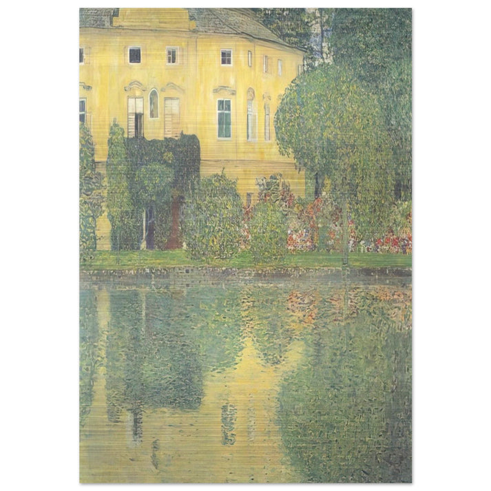 SCHLOSS KAMMER ON THE ATTERSEE IV - Gustav Klimt Brushed Aluminum Print - 70x100 cm / 28x40 inches | Gustav Klimt Aluminum Print | Gustav Klimt Prints