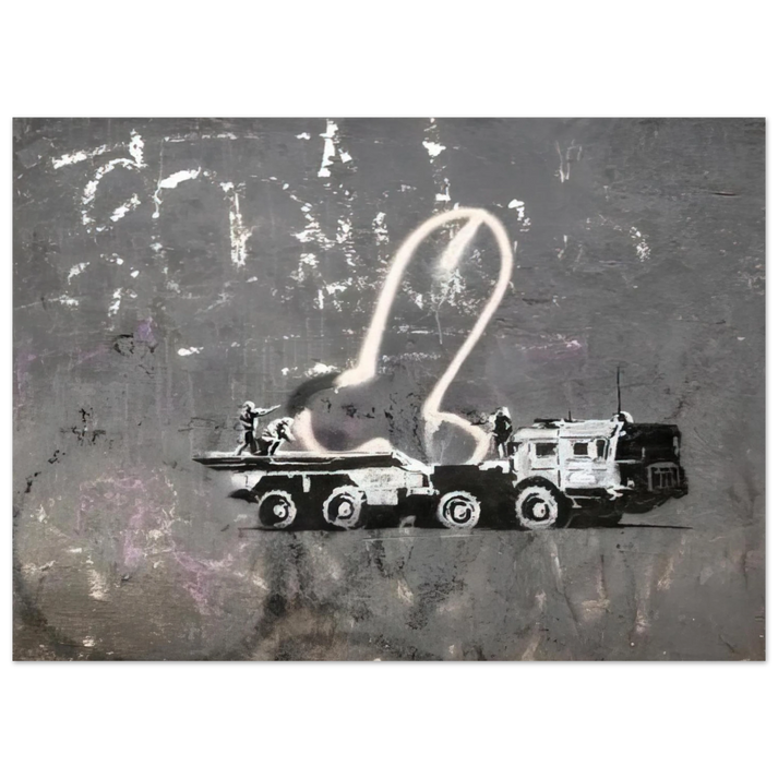 Banksy - KYIV VELYKA ZHYTOMYRSKA 13 2022 Fine Art Poster