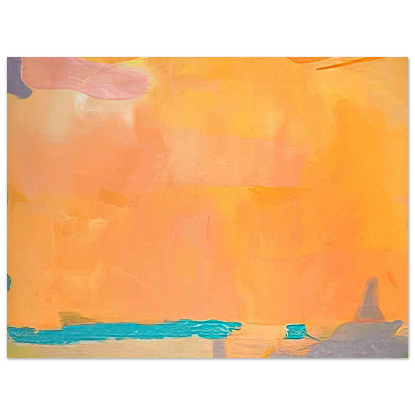 Helen Frankenthaler - Royal Fireworks - 1975 Wall art - 30x40 cm / 12x16 inches - Fine Art Poster - -