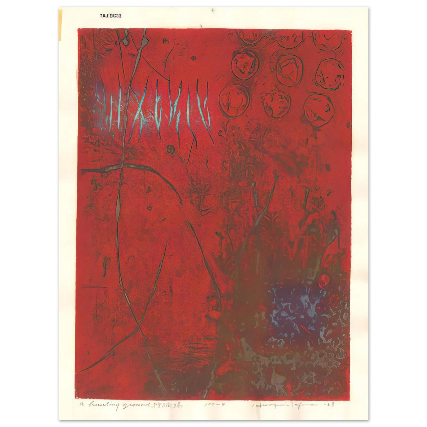 Hiroyuki Tajima - A Hunting Ground - 1968 Fine Art Poster - Default Title