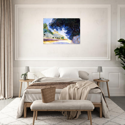 Landscape, Olive Trees, Corfu - John Singer Sargent Acrylic Print - 70x100 cm / 28x40″ inches