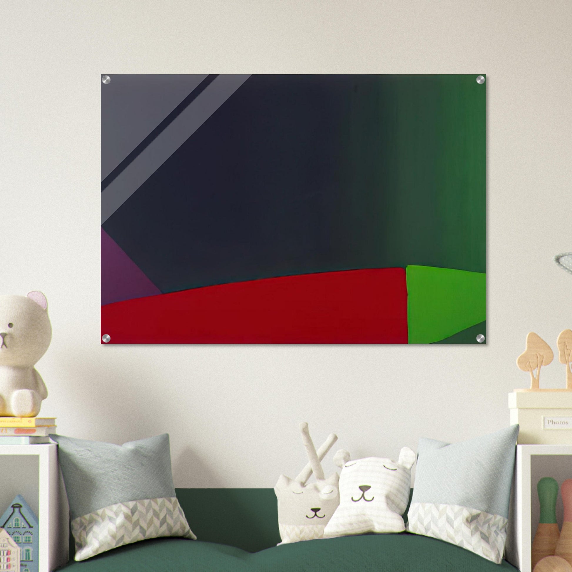 6.3.66 - 1966 - John Hoyland Acrylic Print - 70x100 cm / 28x40″ inches | John Hoyland Wall Art | John Hoyland Prints