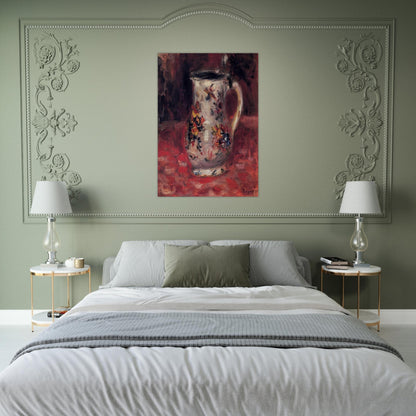 Jug - Pierre-Auguste Renoir Brushed Aluminum Print - 70x100 cm / 28x40 inches | Pierre-Auguste Renoir Aluminum Print | Pierre-Auguste Renoir Prints