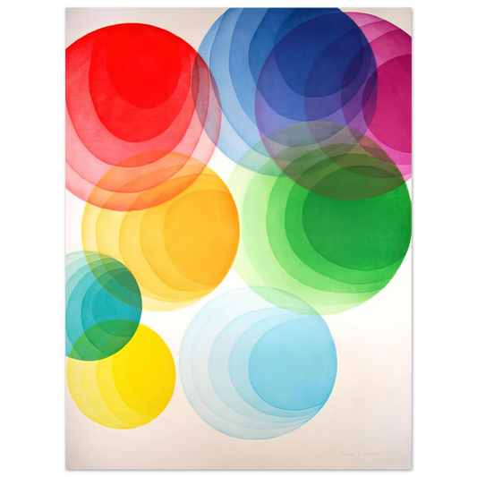 Piero Dorazio - Untitled - Op Art Fine Art Poster - Default Title